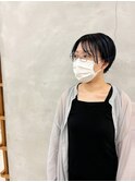 ネイビーカラーショート