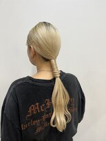 ジーニー 横浜(giinii)&nbsp;タイトアレンジ_ポニーアレンジ_ヘアアレンジ