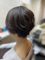 モモ(MOMO)&nbsp;ショートパーマ&イルミナカラー