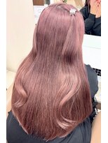 スタイル 横浜(STYLE)&nbsp;ハイトーン/リタッチブリーチ/ケアブリーチ/ダブルカラー/ピンク