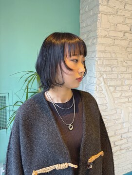 リーホリエ(Lee Horie) ショートボブ×顔まわりレイヤー【MOMOKA】