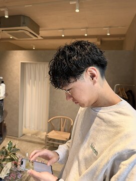 シフ(sif.) メンズマッシュショート×mixパーマ