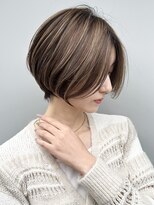 アンド ストーリーズ(&STORIES) ショートボブ髪型30代40代50代前髪あり前髪なし面長丸顔【倉田】