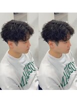 ブライト(BRIGHT)&nbsp;センターパートシャドウパーマ