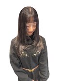 韓国風レイヤーカット