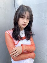 リジェール 鶴舞店&nbsp;ロングウルフ×大人かわいい、髪質改善