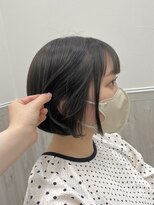 ヌク(Nuku.)&nbsp;mini bob × olive ash