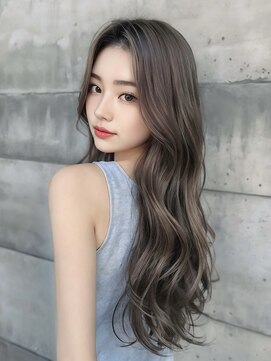 モナバイルーブル(MONA by Louvre) 【MONA】ゆるふわロング/レイヤーカット/艶カラー