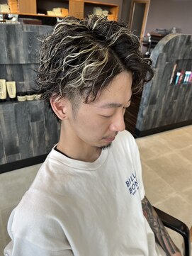 ヘアー ル シェーヌ ワンセカンド(hair le chene 1/2) メッシュ/パーマ