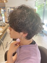 アース 錦糸町店(HAIR&MAKE EARTH)&nbsp;～ フェミニンマッシュ × ニュアンスウェーブパーマ ～