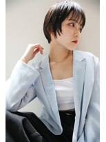 ルーチェココ(Lu'ce coco)&nbsp;ハンサムマッシュショート[切りっぱなしボブエアリーロング美髪]