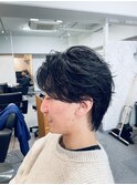 おしゃれフェザーパーマ