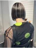 ボブウルフハッシュカットショートウルフボブ小顔カット