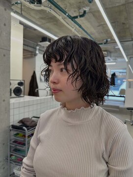 テンション(tension) スパイラルパーマボブレイヤーカット札幌駅大通駅バスセンター