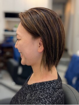 ヘアデザイニング ズーム 飯田橋店(hairdesigning Zoom) ショートスタイル