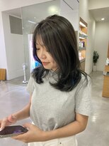 カッツ 駅家店(CUT S)&nbsp;レイヤーカット×グレージュ