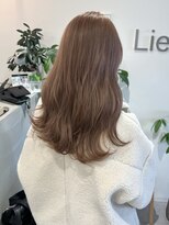 リアン(Lien) 1回のブリーチでできるミルクティーベージュ/ダブルカラー