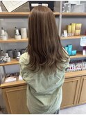 柔らかく動く◎レイヤーミディ×ベージュブラウン塩田1