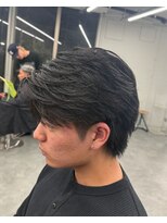 ノーウェイ(NOWAY)&nbsp;【NOWAY】フェザーパーマ3.23刈り上げセンターパート
