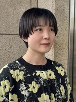 ゴーズゴー 吉祥寺(e)店(go s go)&nbsp;丸みショートボブ/レイヤーショートボブ/顔まわりレイヤーボブ