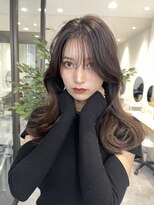 ヌヌ 渋谷 原宿 明治神宮前(nunu) レイヤーカットウルフカットボブグレージュオリーブべージュ