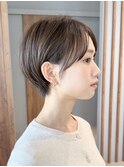 ショートヘアショートボブくびれショート丸みショート表参道