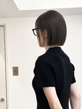 モヨレ(moyole)の写真/女性スタイリスト1人の完全プライベートサロン。大人女性の髪と心地よい時間に寄り添う場所【長町/河原町】
