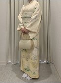 銀座訪問着レンタル　銀座訪問着着付け　銀座訪問着持込み