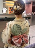 浴衣着付け＋ヘアセット