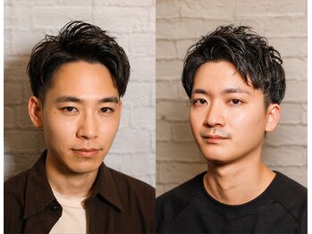 グレイスフルバーバー 新宿パークタワー店の写真/新宿ビジネスマンの御用達！当店理容室/バーバーでON/OFFきまる清潔感のあるメンズヘアに＜新宿/新宿駅＞