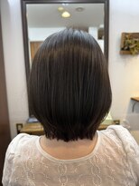 ヘアーサロン ラフリジー(Loufreasy)&nbsp;大人の艶感ボブ×すっきり丸みシルエット