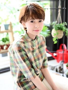 リッカ(RICCA) 【RICCA】マニッシュショート くびれヘア ハイライトカラー