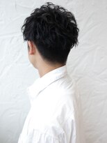 カモン(CAMON) メンズカリアゲ×ランダム外ハネパーマ