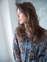 ディンプル 越谷駅前(DiMPlE)&nbsp;ロング×ピンクベージュカラー