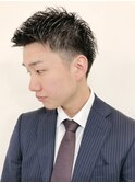 刈り上げショート×ワイルドツーブロック×ビジネスマン