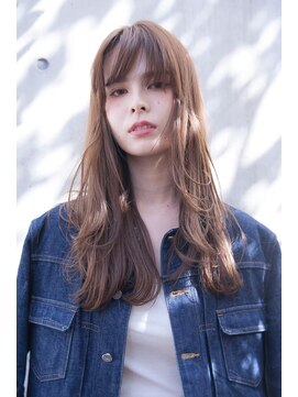 アメリ 新宿(Ameri) Ameri おもめバングゆるふわワンカール【新宿】