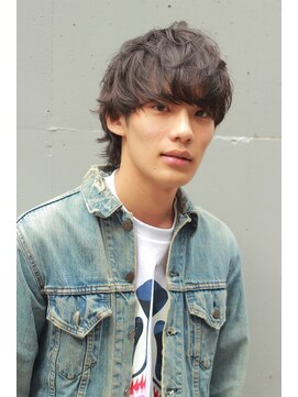 ブークル(boucle) 無造作パーママッシュウルフ