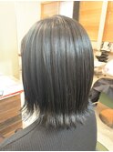 透明感外ハネボブ