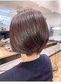 明るい白髪染めスタイル3