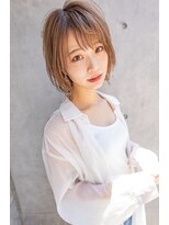 クラン(clan) 前下がりボブ/モテ髪カタログ/小顔に見せるヘア/前髪カット