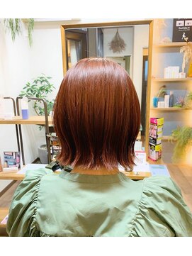 美容室 ポンポネ(Pomponner) 外ハネボブ