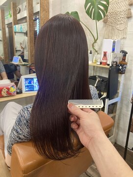 リリー シンジュク(Lilly) 【Lilly新宿】＃髪質改善 #ピンクブラウン＃TOKIOトリートメント