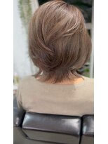 ツムグ 代官山店(TUMUGU) ビビッドカラーホワイトベージュ/白髪ぼかし脱白髪染め白髪染め