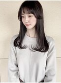 ワンカール柔らかヘアー/グレージュカラー