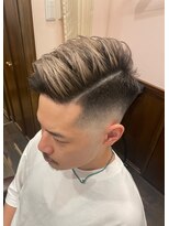 ヒロギンザ 銀座一丁目店(HIRO GINZA)&nbsp;震災刈りスキンフェード