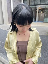 サク(Sac.)&nbsp;ブルーグレージュ×エアストレート Sac.恵比寿　栃木優佑