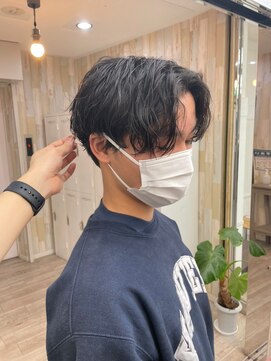 ナンバー アンフィール 渋谷(N° anfeel) 【HIKARU】@hikaru_cut ナチュラルセンターパート/渋谷駅5分