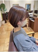 人気の丸みショート☆