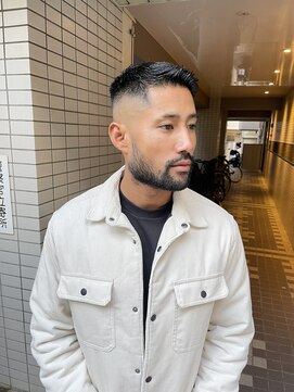 ウェルネス(Wellness) スキンフェードツイストスパイラルツーブロックマッシュ67