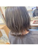 ハイライト×深みカラーでクール可愛いスタイルに★